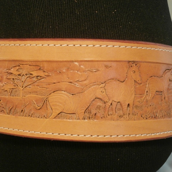 LEATHER SASH BELT main image 7